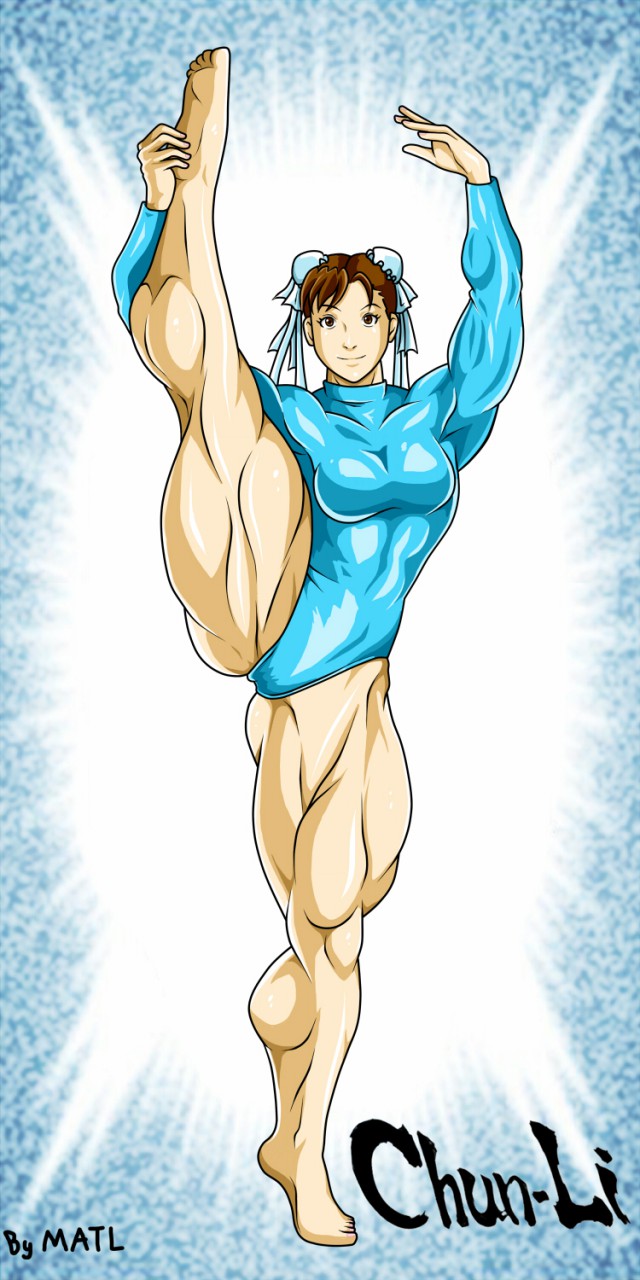Chun li muscular