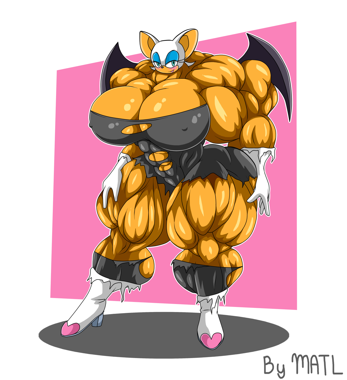 General. musclewoman. buffwoman. rouge_the_bat. muscular. rougethebat. 