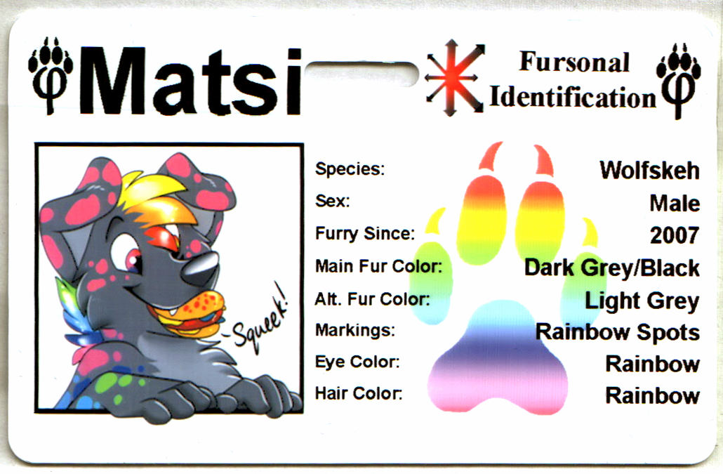 Furry Id Card Maker