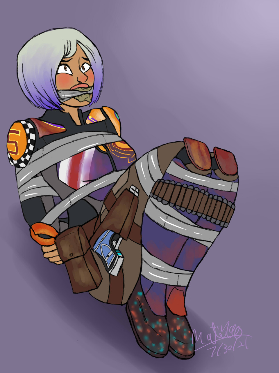 Sabine Wren (commission) by Matsurik90 -- Fur Affinity [dot] net