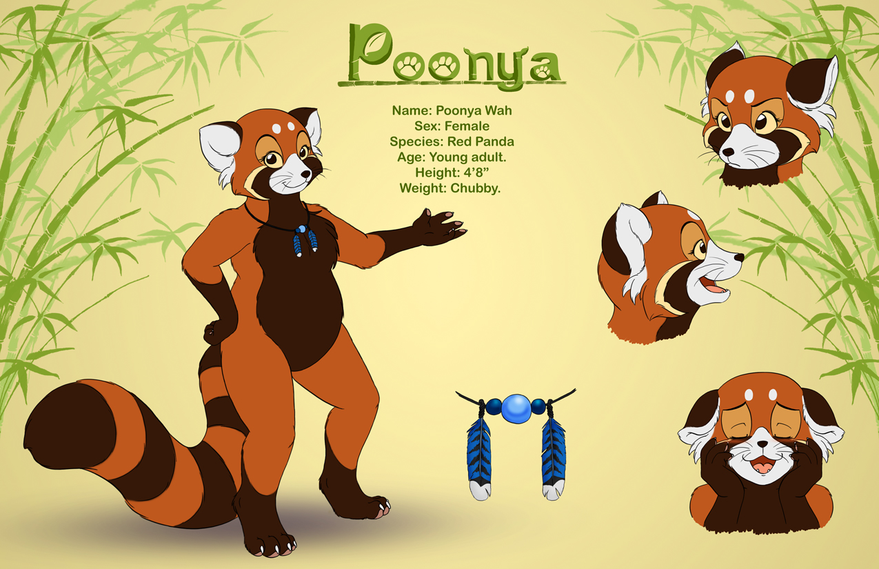 Poonya Character Ref 2.0 by Mavuriku -- Fur Affinity [dot] net