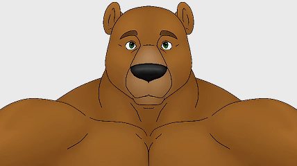 breathing bear gif by maxbear -- Fur Affinity [dot] net