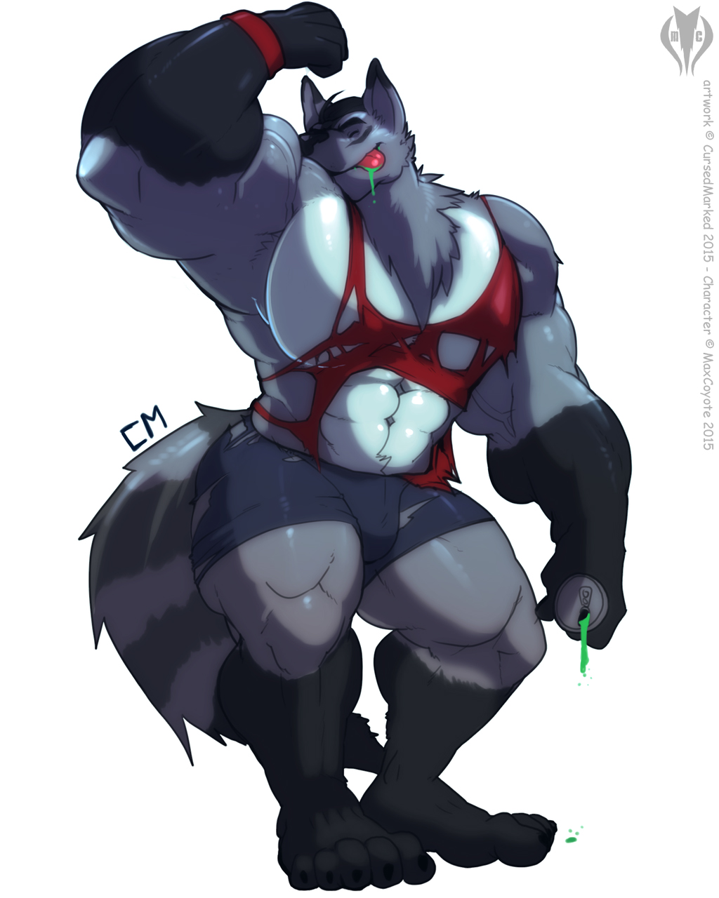 COM] Pump It Up (by CursedMarked) by MaxCoyote -- Fur Affinity [dot] net