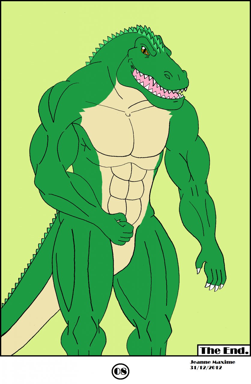 Crocodile anthro