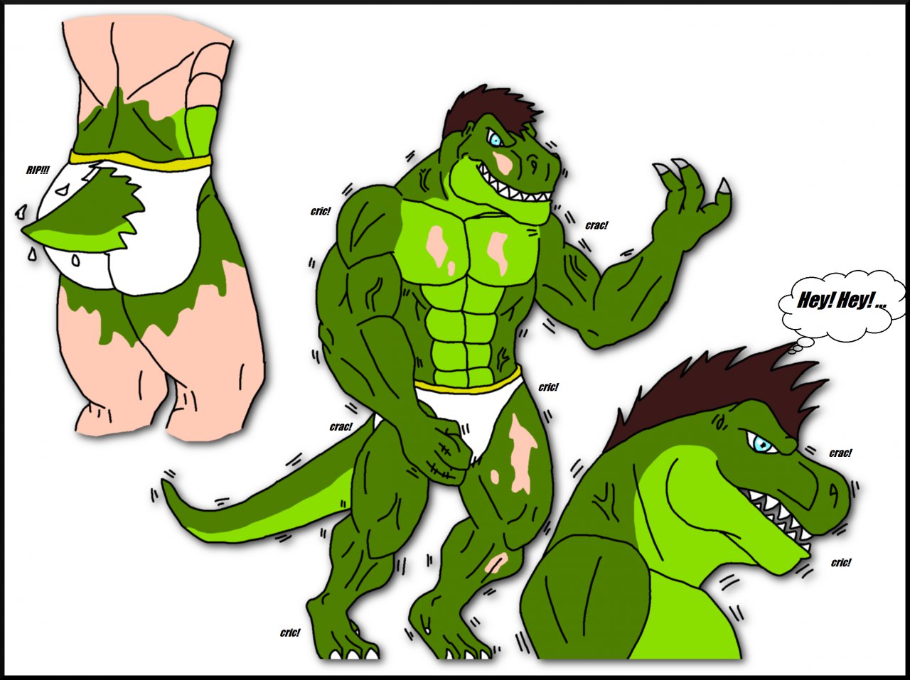 Transformation into Tyrannosaurus Rex page 2. 6 submissions. 