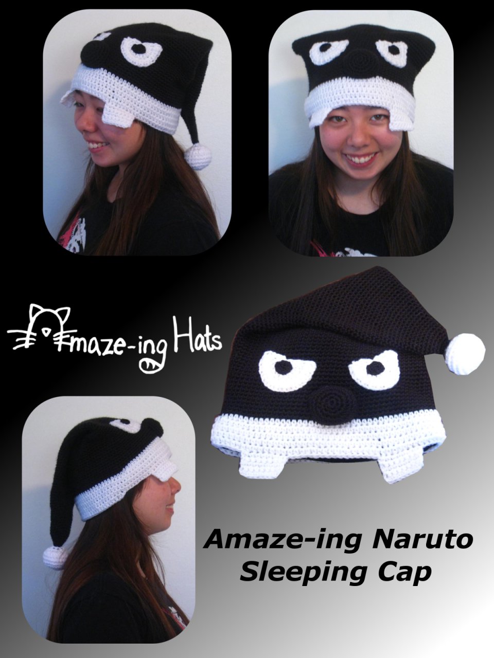 naruto sleeping beanie