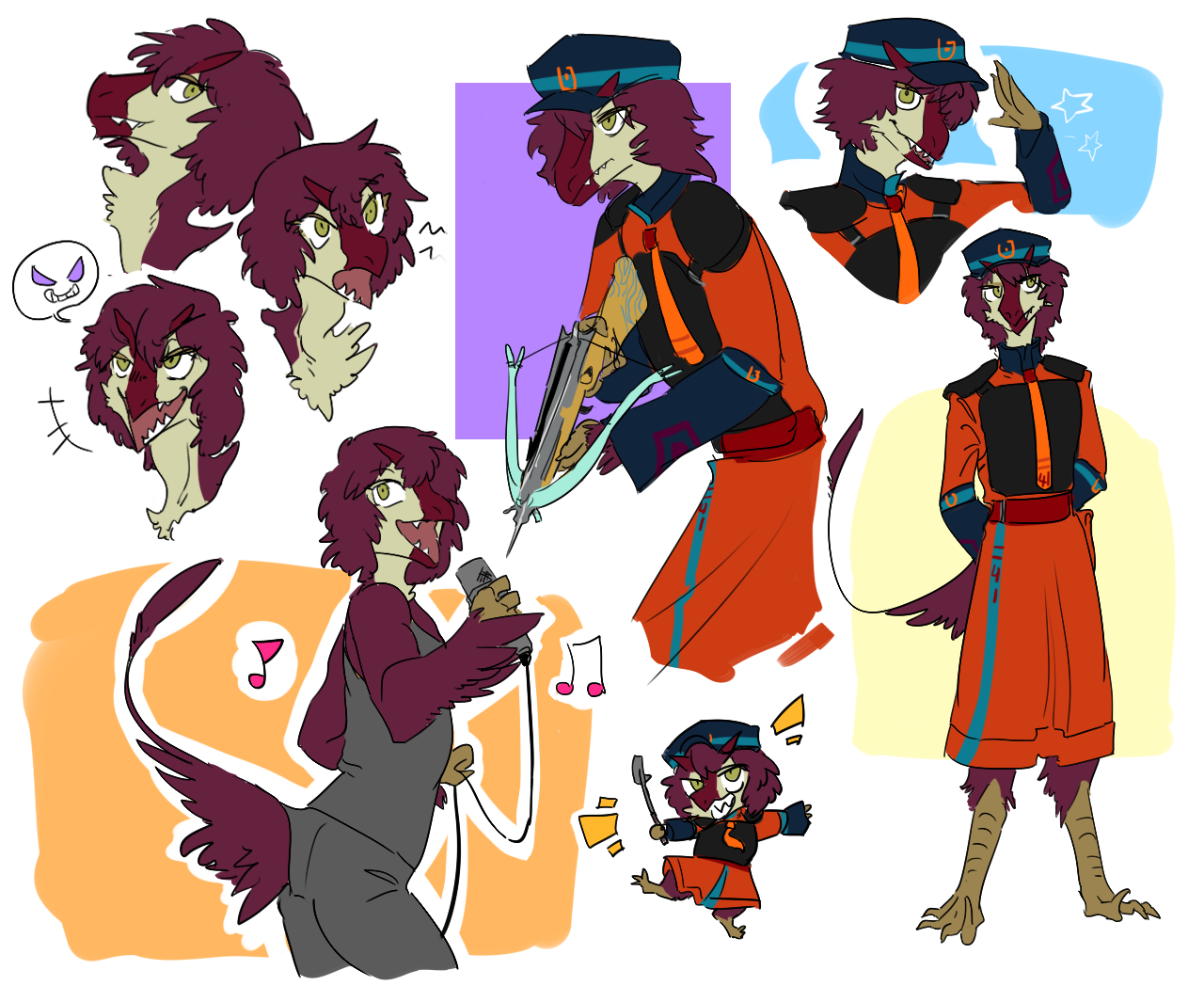 [Commission] Vilous Sketch Page #33 by mayo-san -- Fur Affinity [dot] net