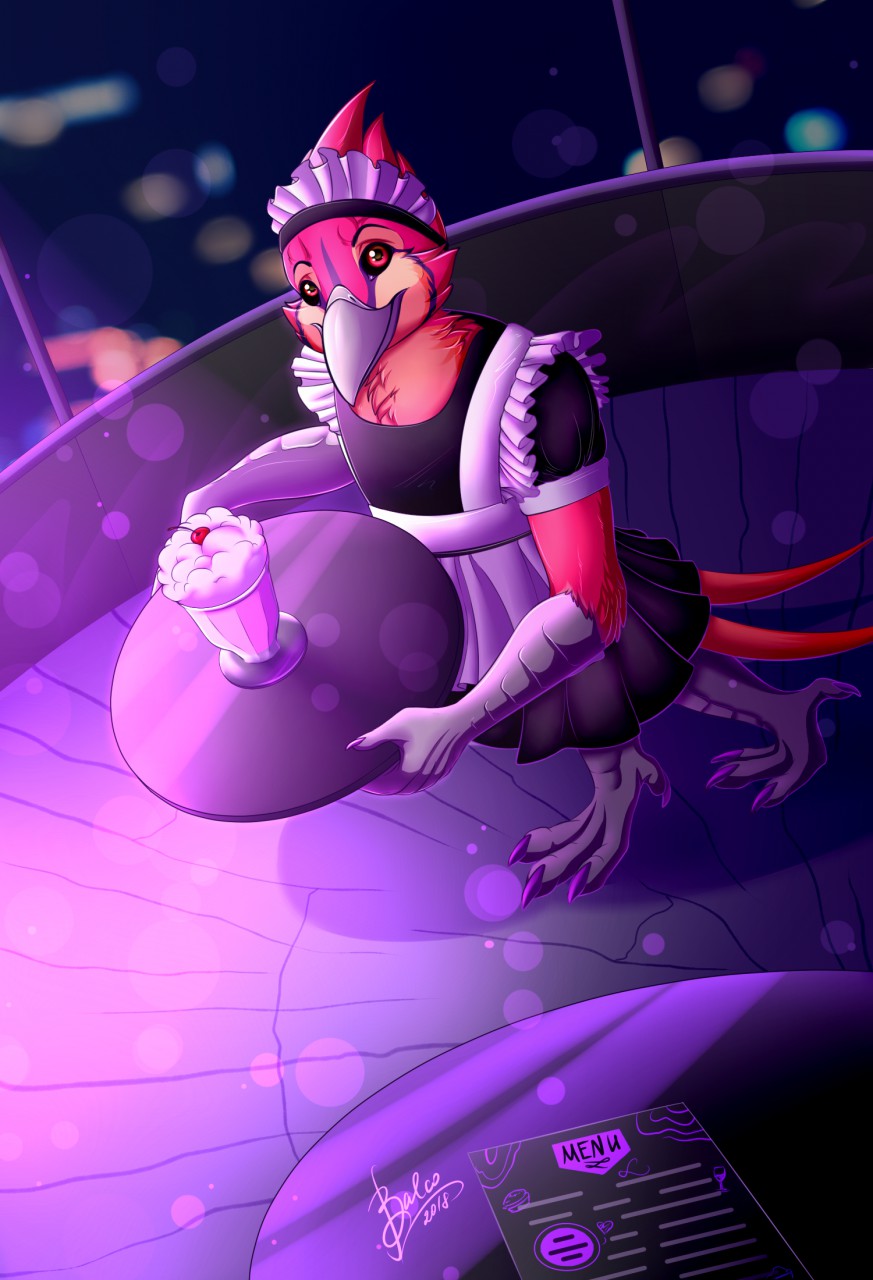 A Sleepy Maid~ UvU by Mayrou -- Fur Affinity [dot] net