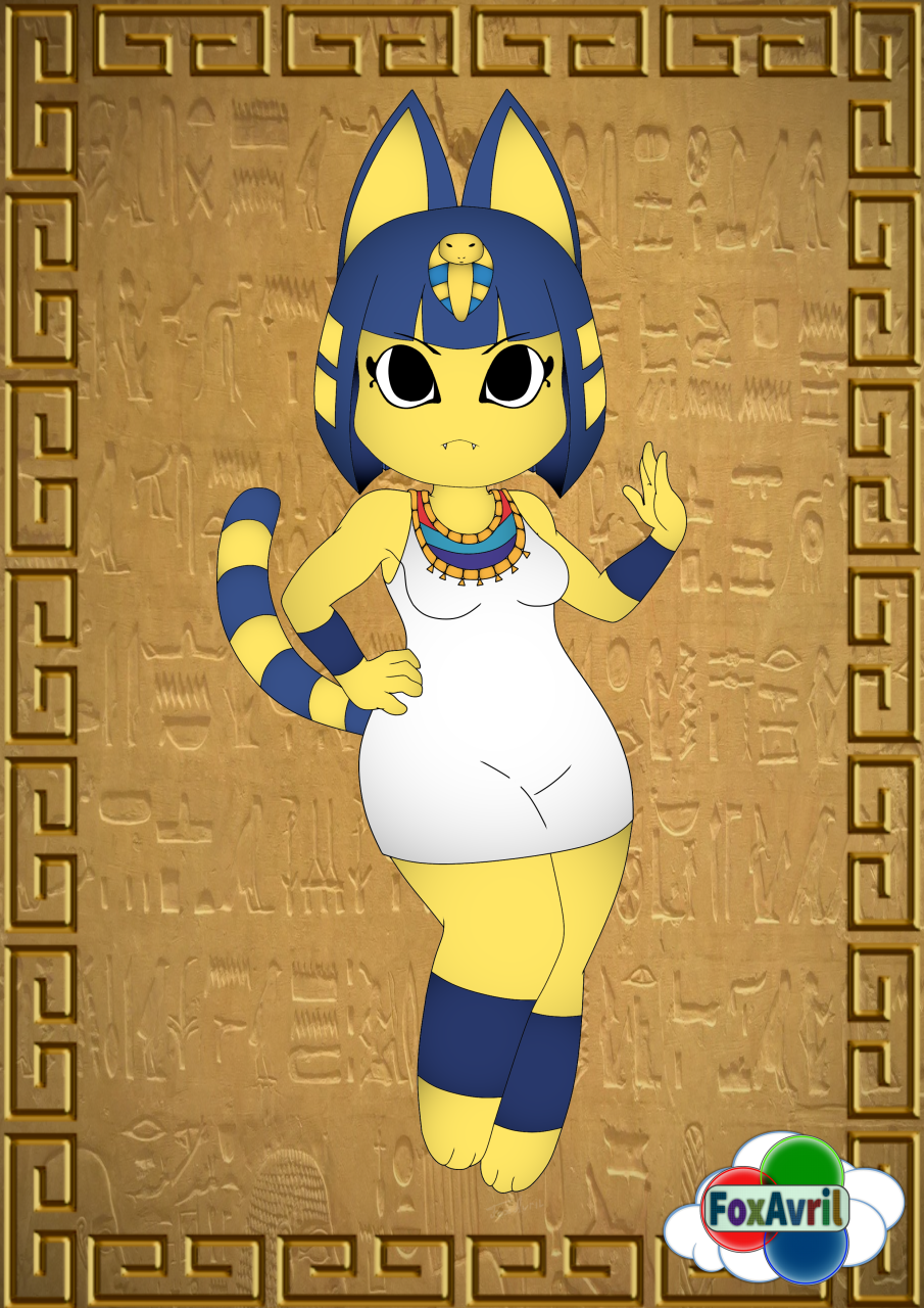 Ankha (Animal Crossing) by Mazalini -- Fur Affinity [dot] net