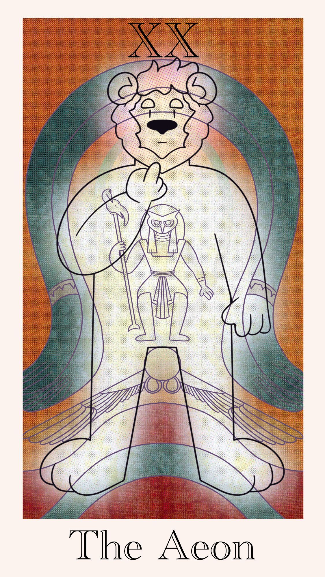 Tarotober. Day 26. Alternate Arcana. The Aeon. by me1194 -- Fur Affinity  [dot] net