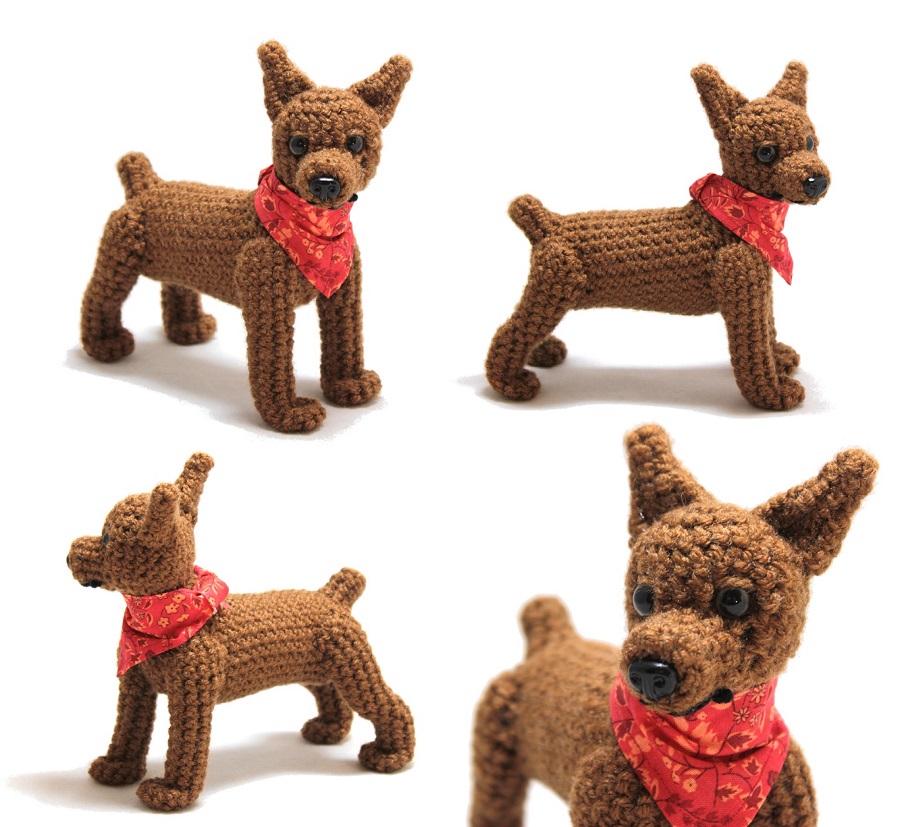 Miniature Pinscher Doll Commission by Meatball the Cat Fur Affinity dot net