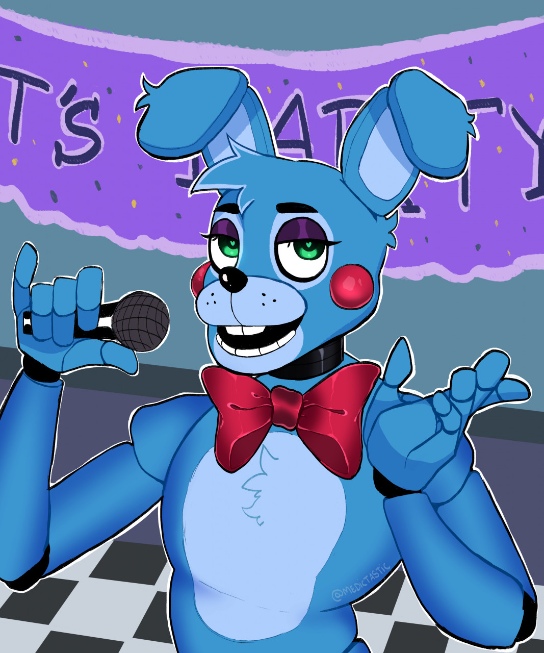 Toy Bonnie by medictastic -- Fur Affinity [dot] net