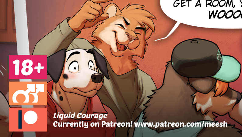 Liquid Courage - Page 3 on Patreon! 