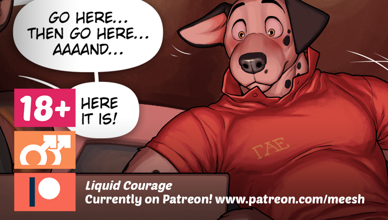 Liquid Courage - Page 8 on Patreon! 