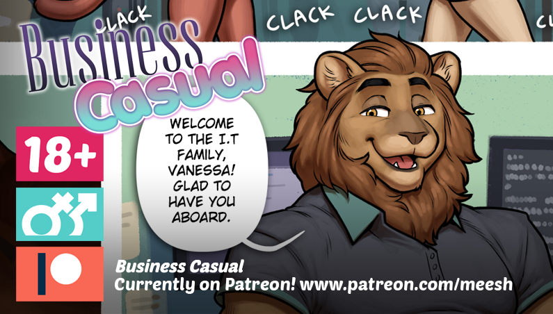 Business Casual Page 14 up on Patreon! 