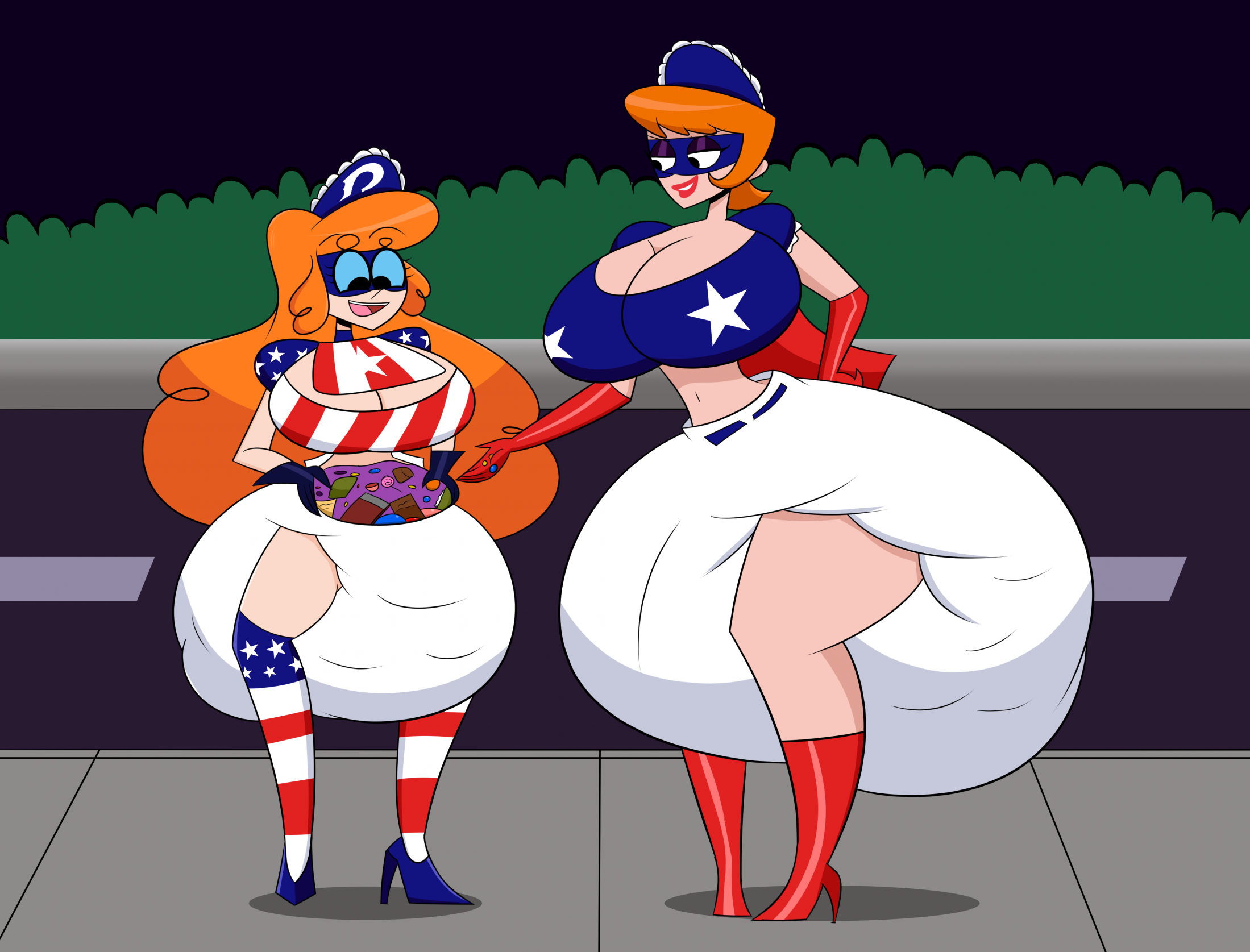 Stars and Stripes Padded Halloween by Locote68 by megabluex -- Fur Affinity  [dot] net