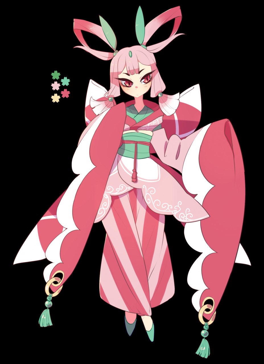 Lurantis PKMN Gijinka Adopt by MegaZocktYT -- Fur Affinity [dot] net