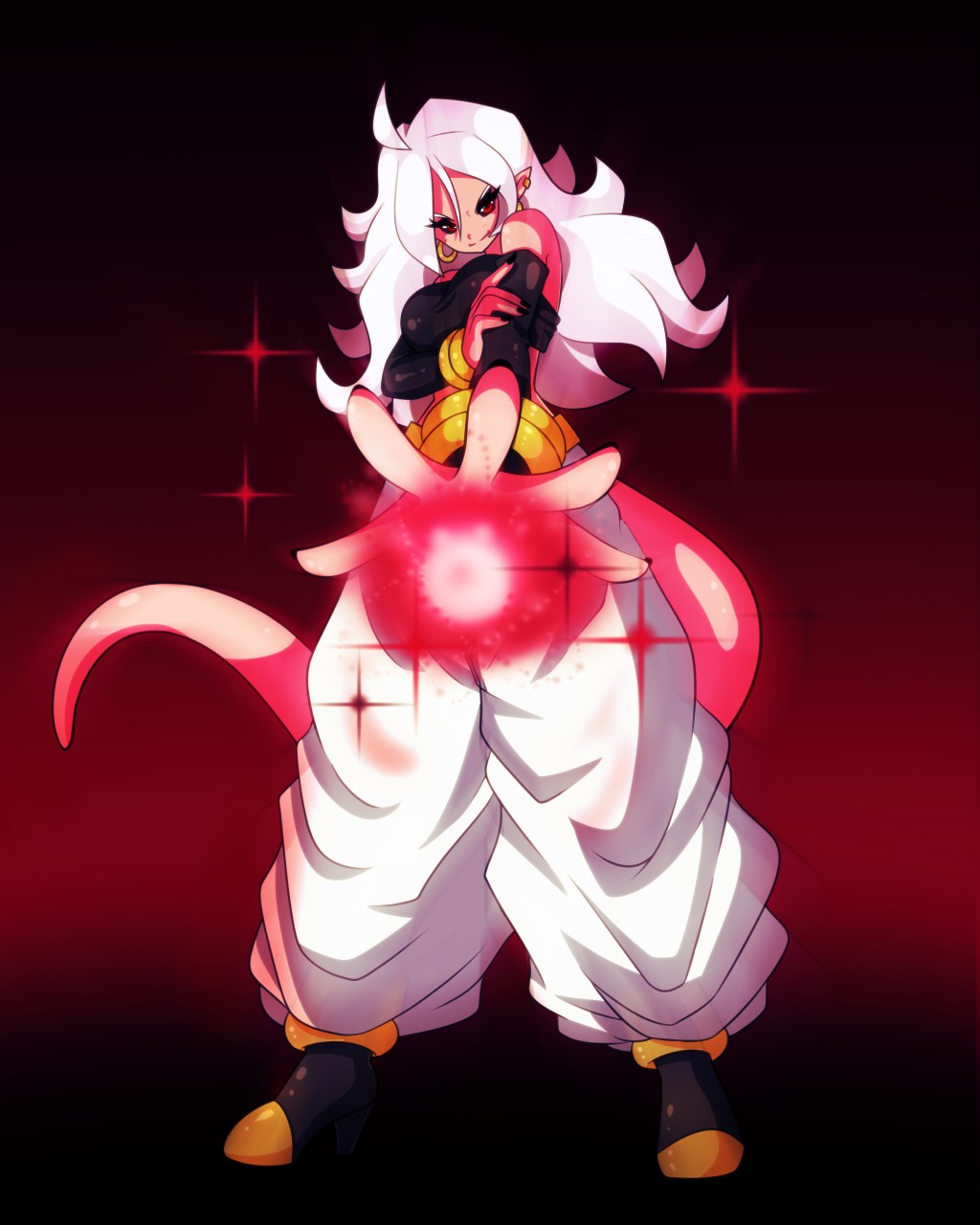 Old Art: Android 21 Boo by MeguBunnii -- Fur Affinity [dot] net