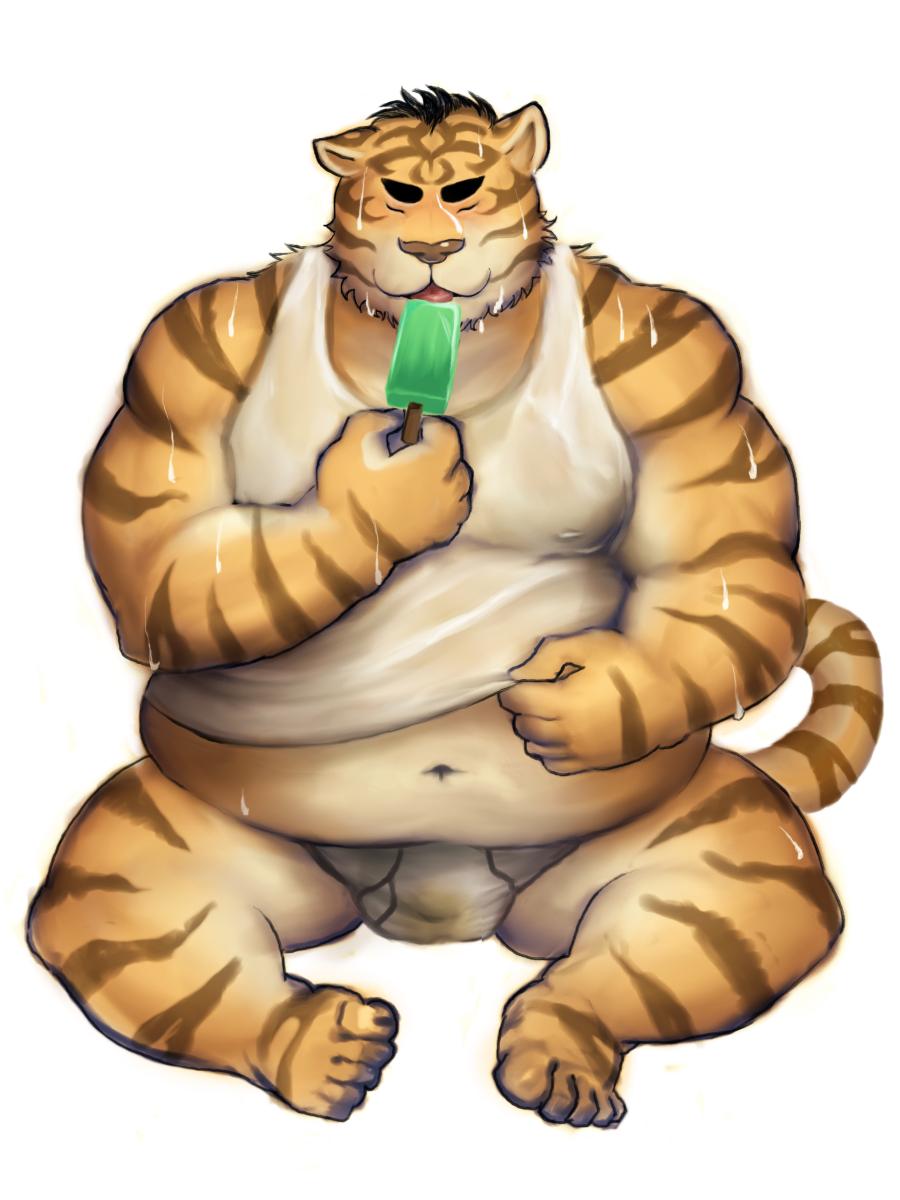 Gay furry tiger