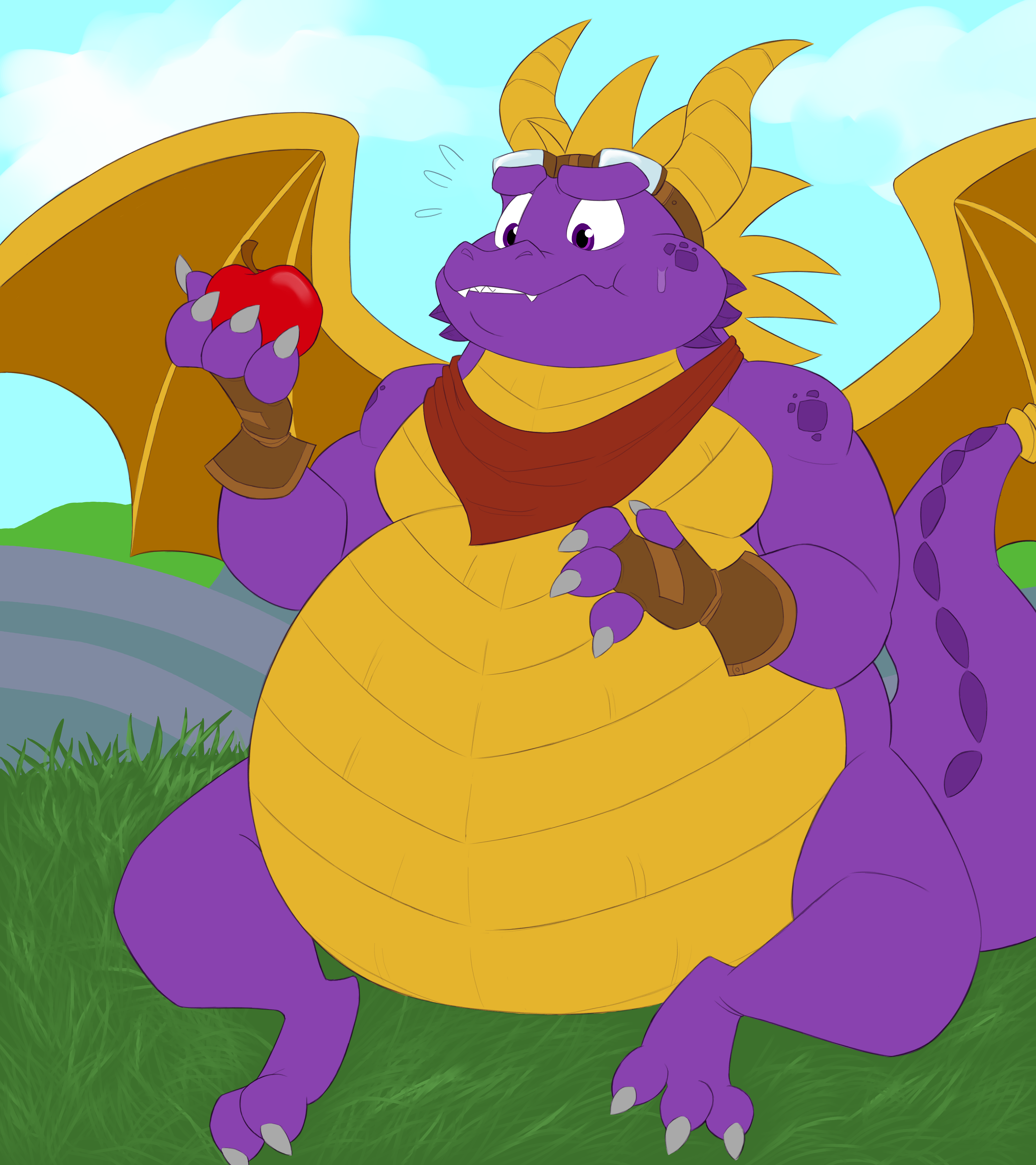 Spyro the Fat Dragon. 