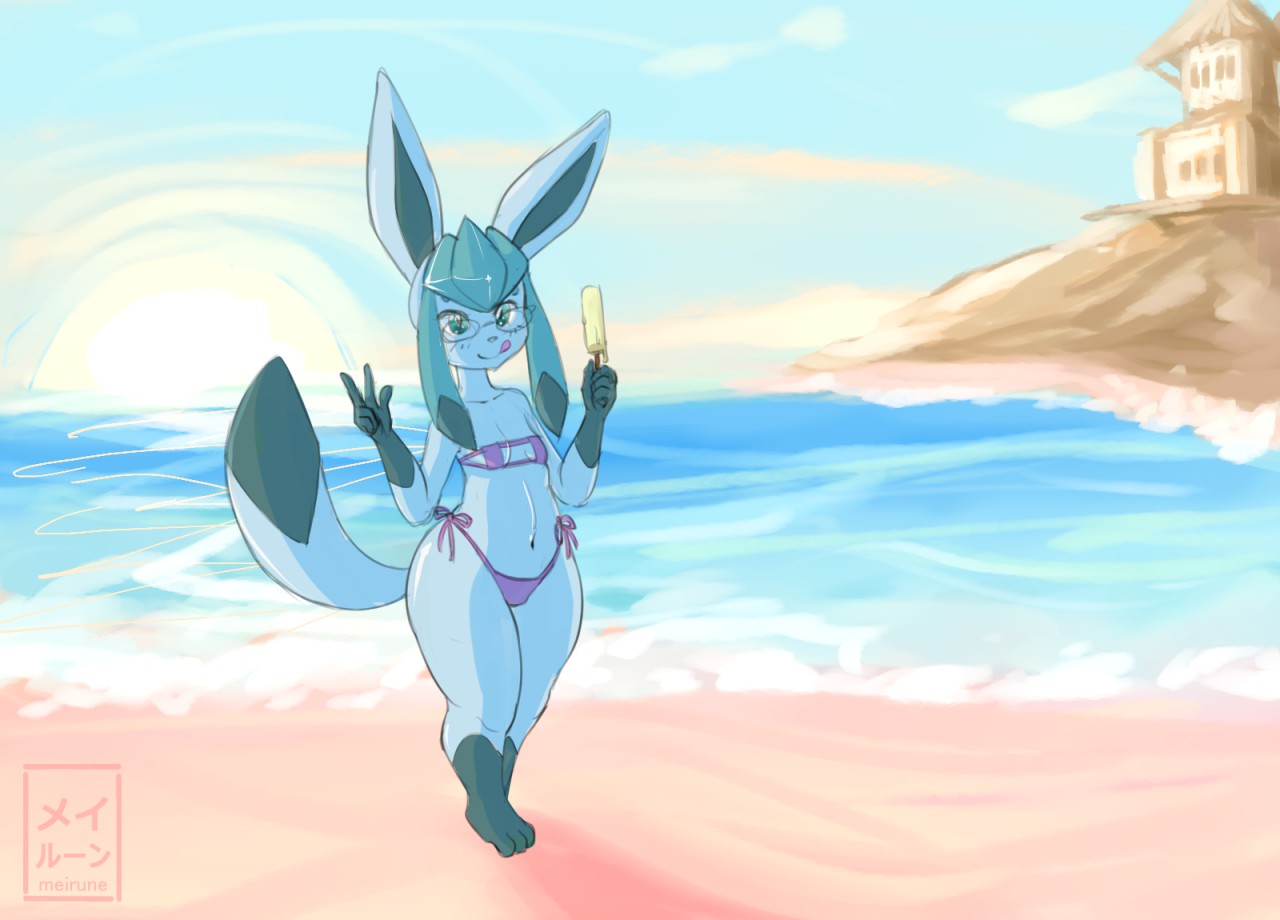 Glaceon bikini