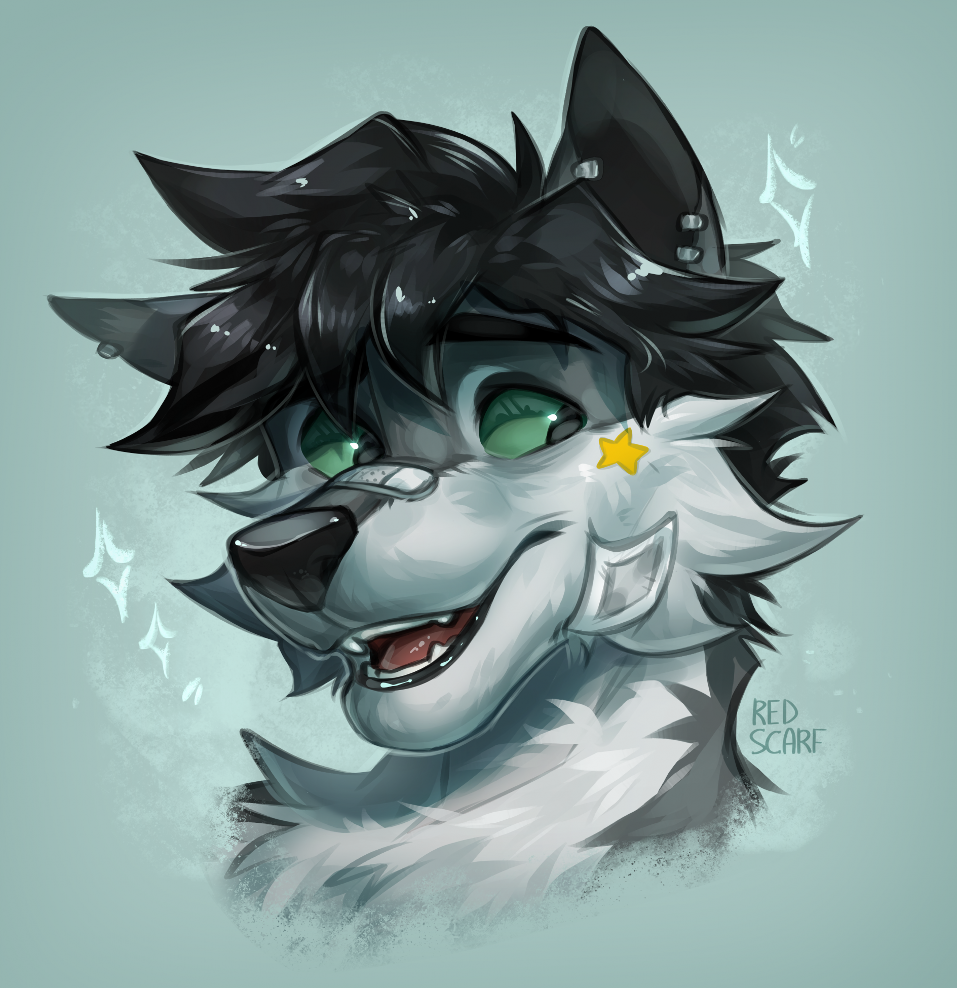 Cute wolf boy! >:3 | Commission for $50