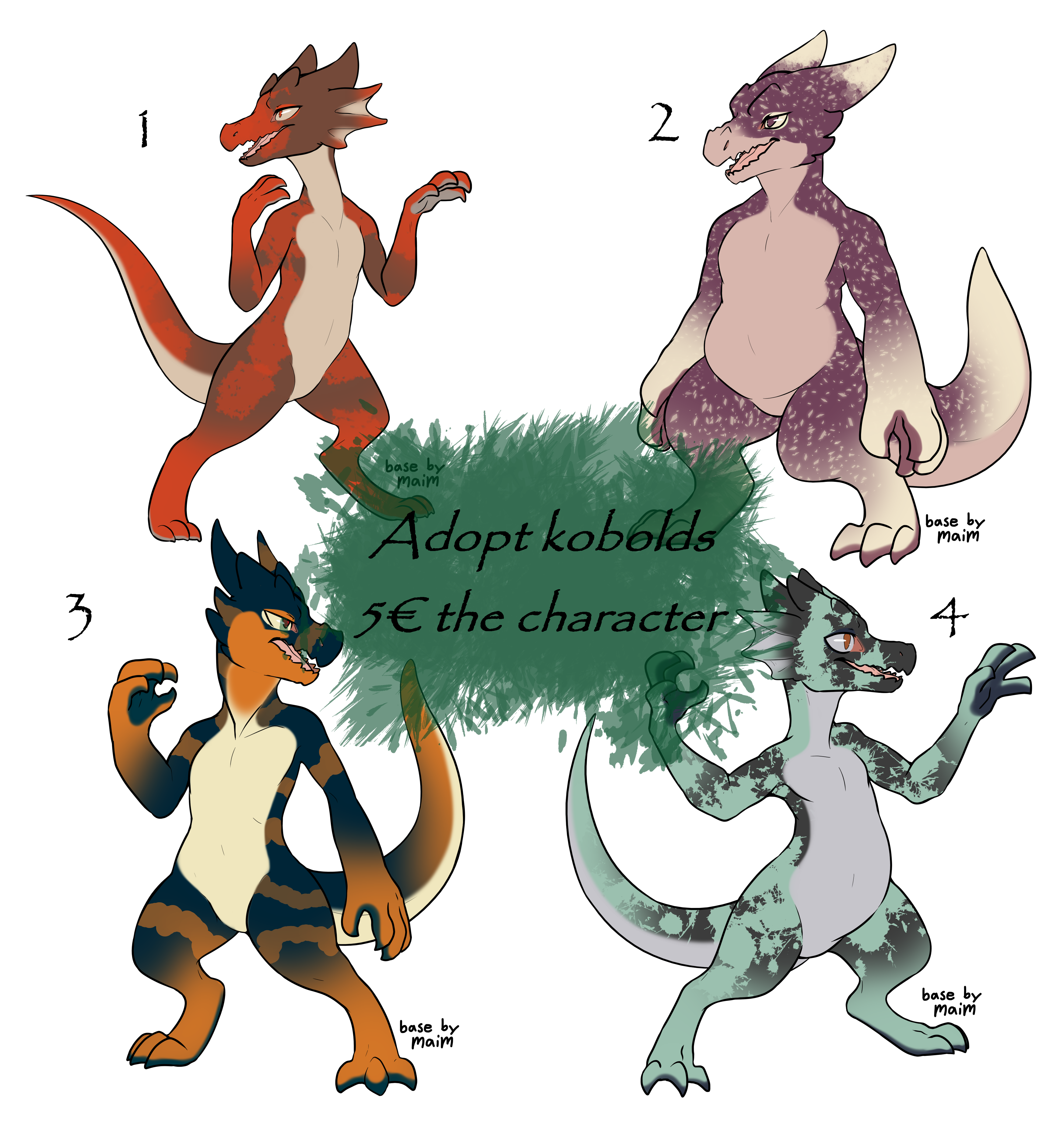 Kaiju Paradise - [OPEN] adopt by Kittenplay -- Fur Affinity [dot] net