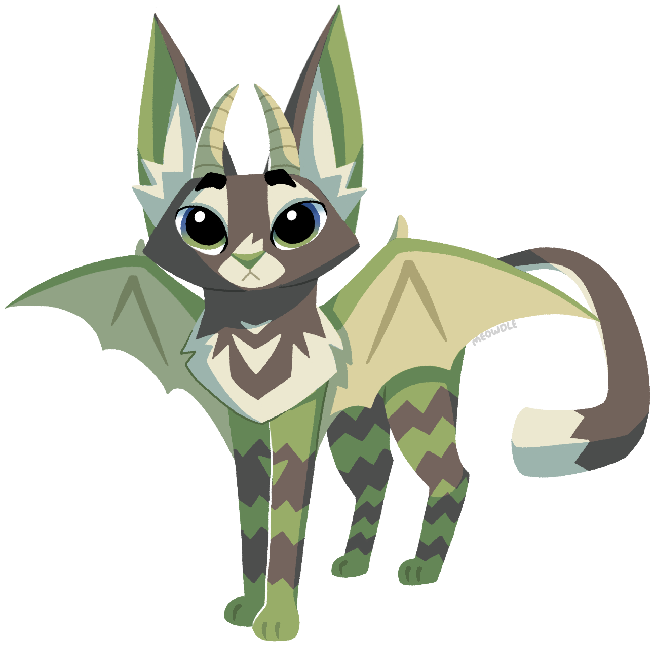Matcha as an Animal Jam Character! by Meowdle -- Fur Affinity [dot] net