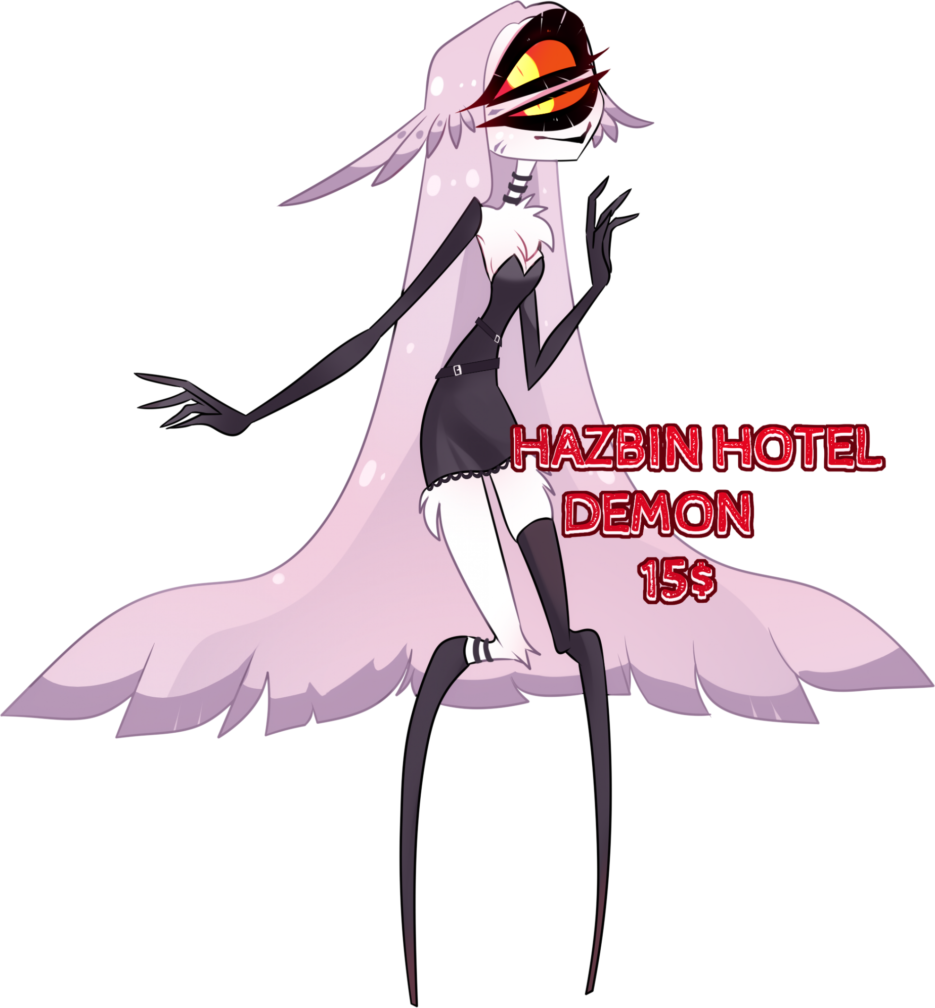 Hazbin Hotel Adopt #14 15$ (Closed) by meruta -- Fur Affinity [dot] net