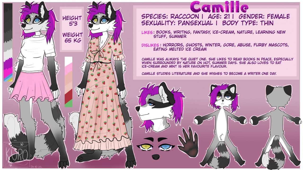 Camille's Reference Sheet By Meryiel -- Fur Affinity [dot] Net