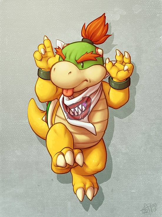 Bowser & Bowser Jr. - Patreon Voted Pic by Starrffax -- Fur Affinity [dot]  net