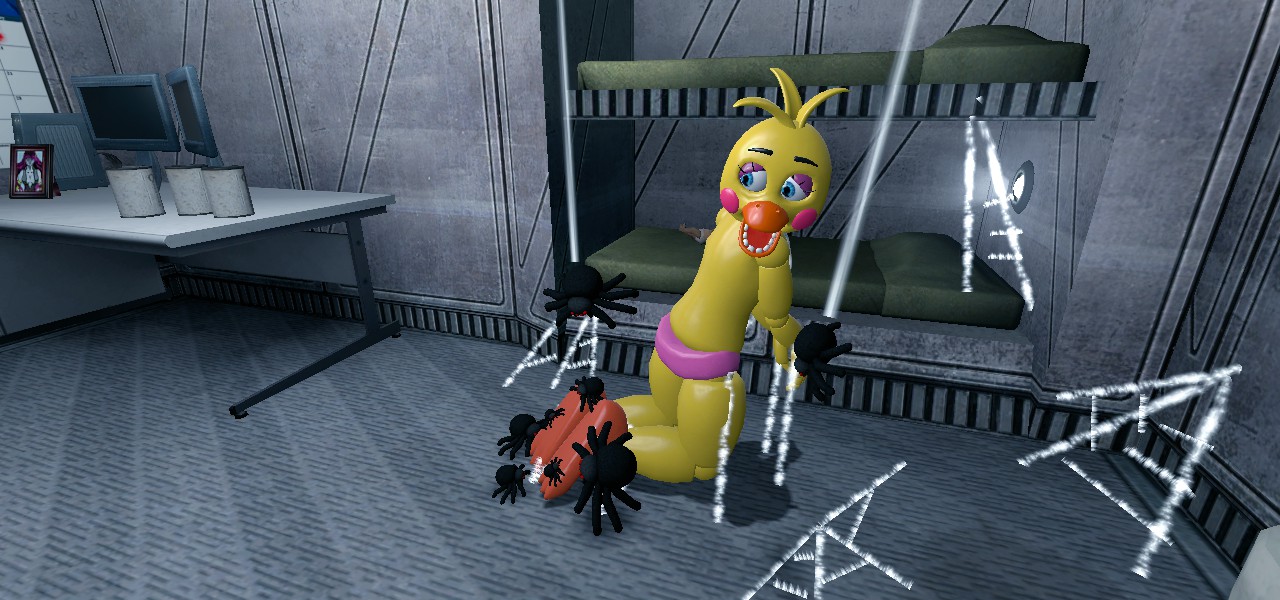 Toy chica webbed 1. Click to change the View. 