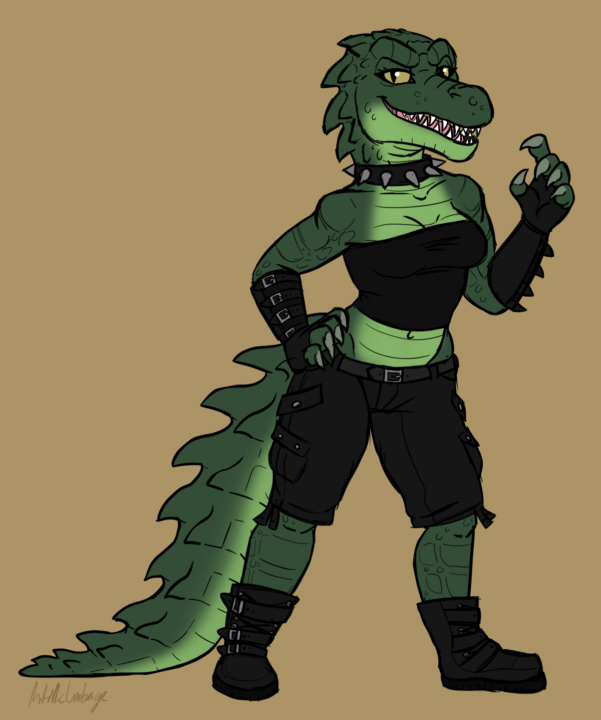 Alli Gator Photoshoot