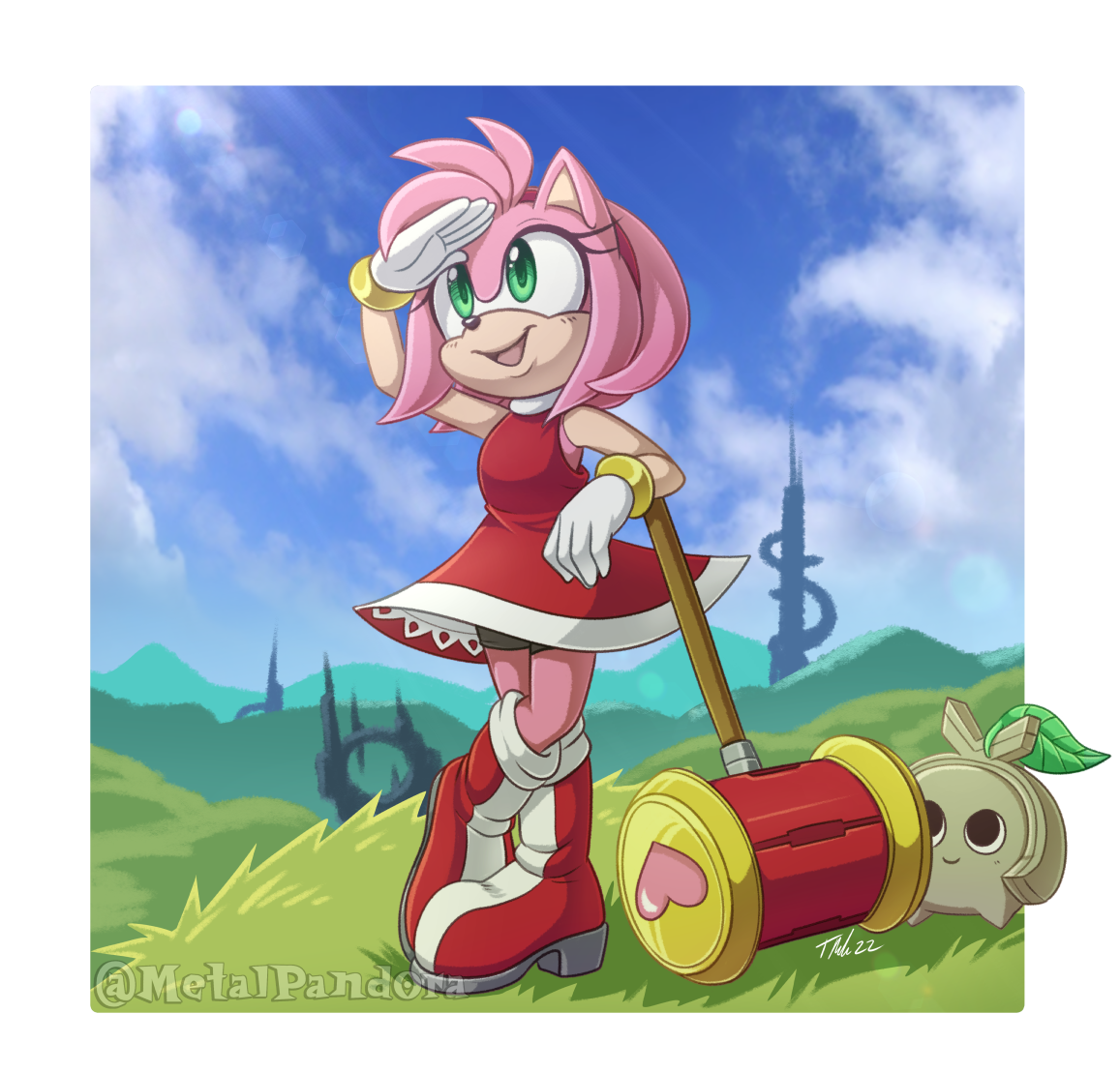 Sonic Frontiers X (Amy Rose Update) [Sonic Frontiers] [Mods]