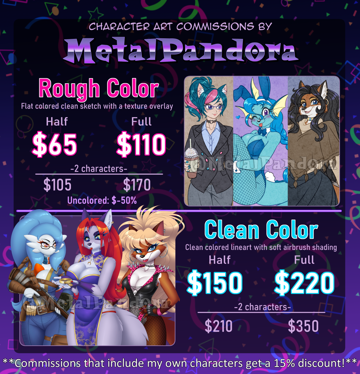 March commission slots OPEN