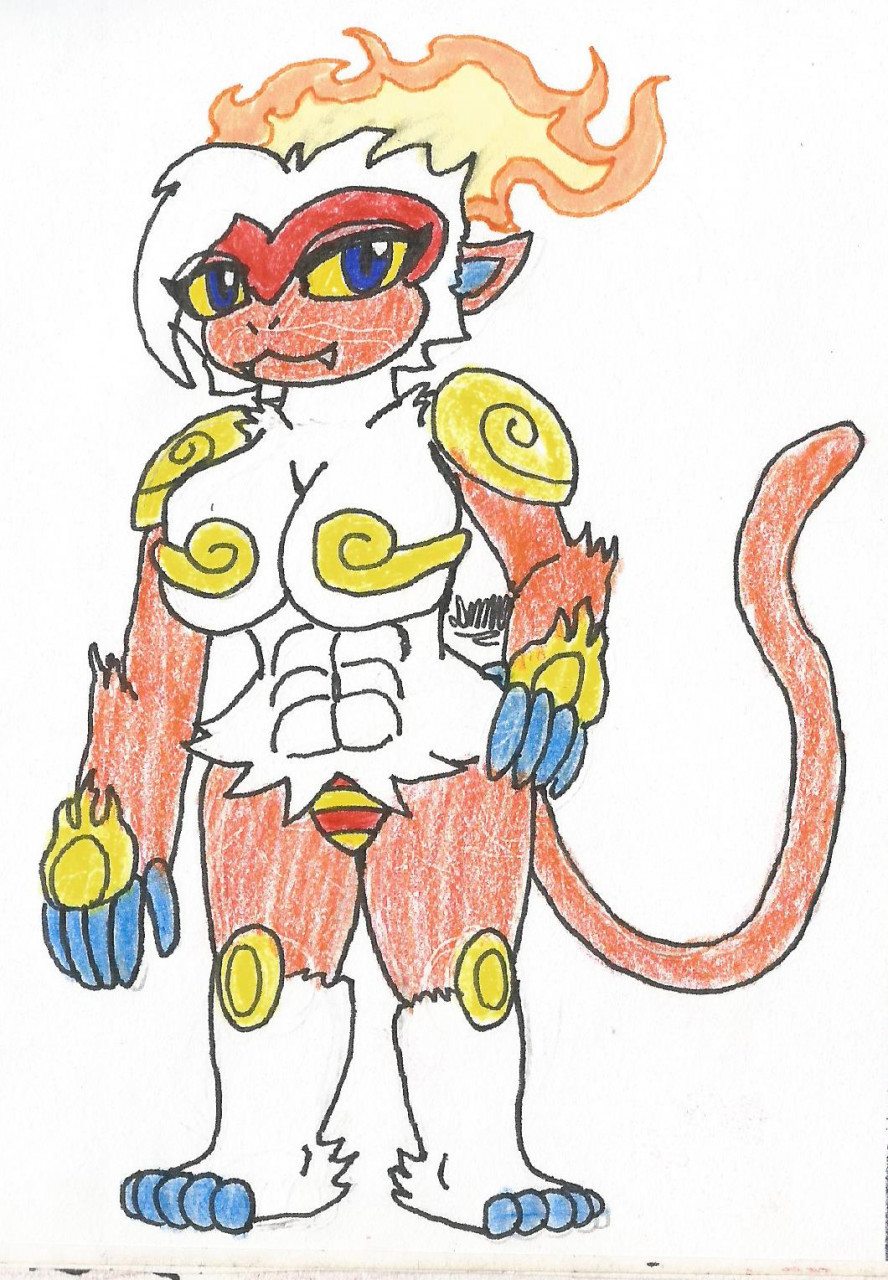 Female infernape