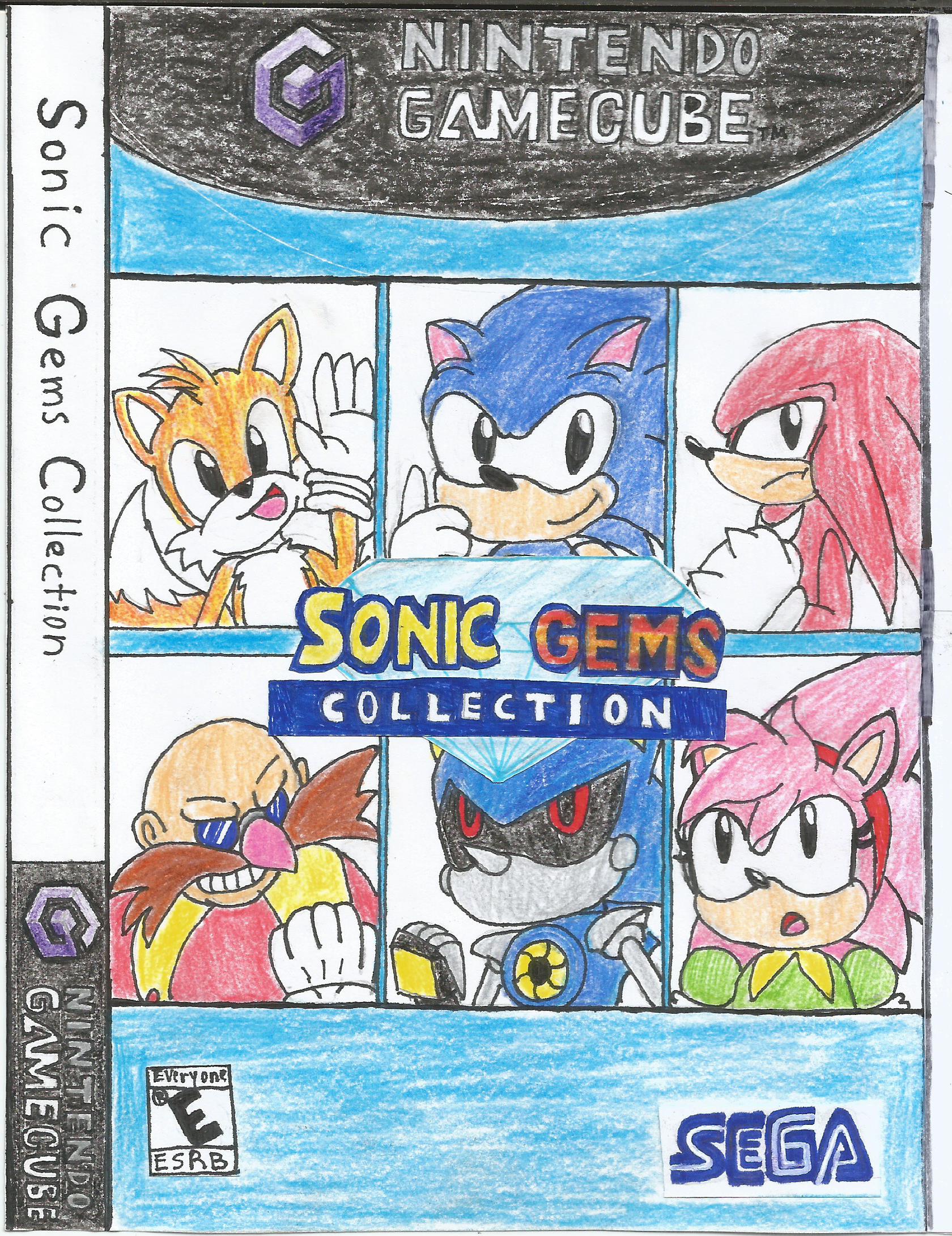 Sonic Gems Collection Gamecube Game