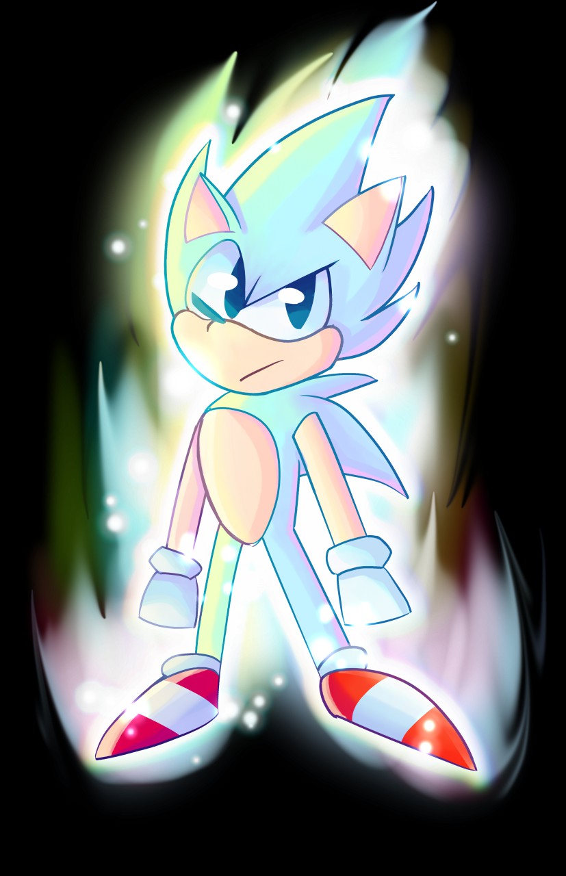 Sonic ZX: True Hyper Sonic by DCM17 on DeviantArt