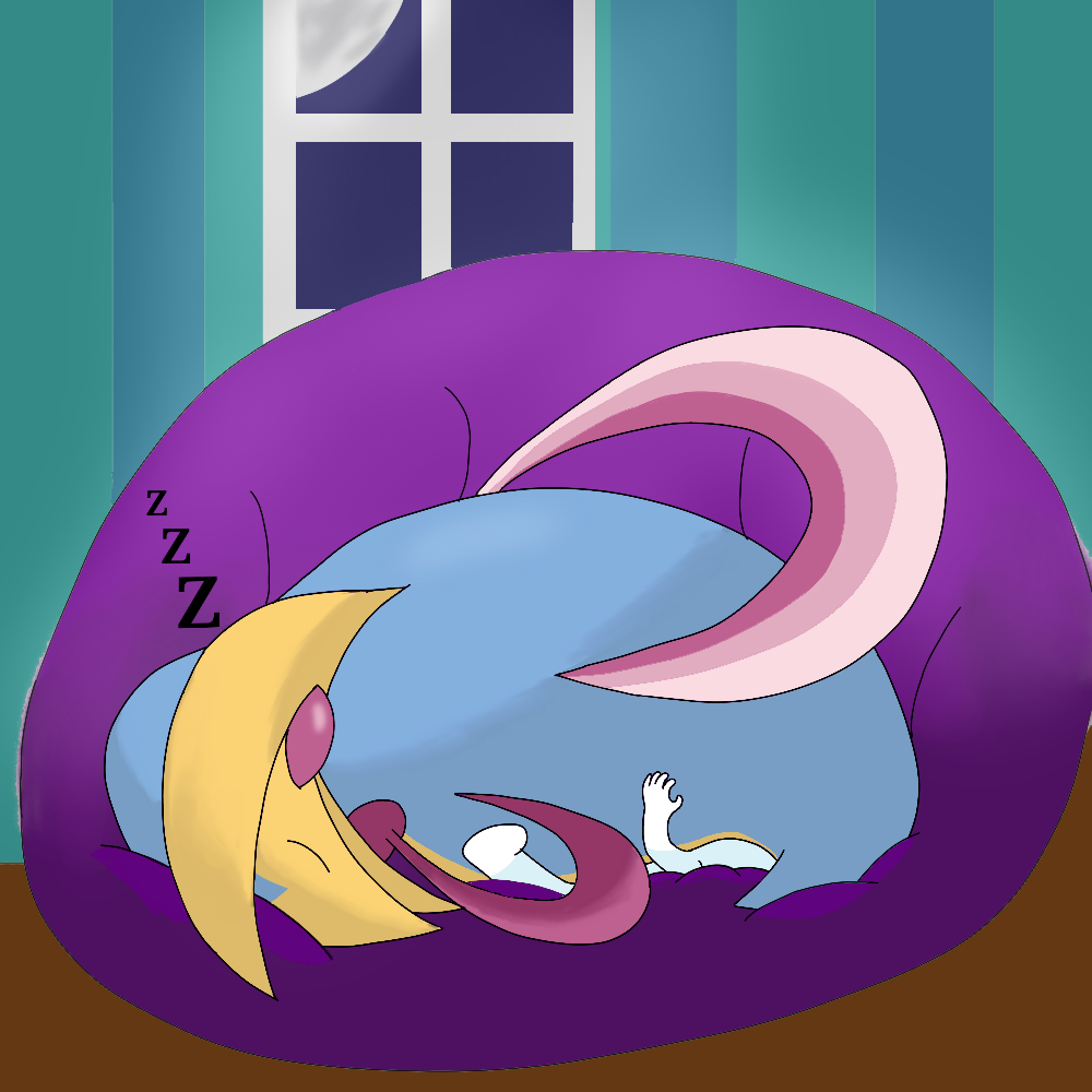 Sleeping with Cresselia