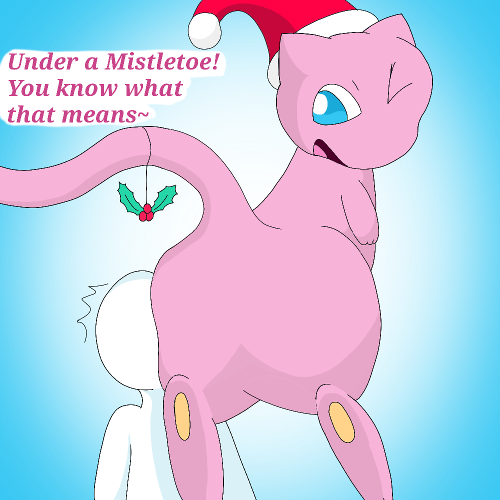 Under Mew's Mistletoe