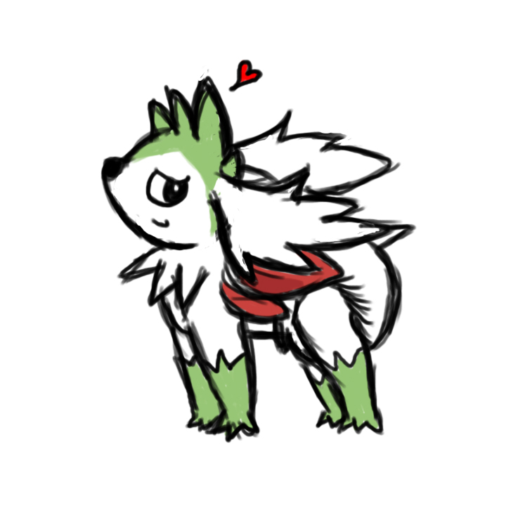 Pokemon Shaymin sky form 52