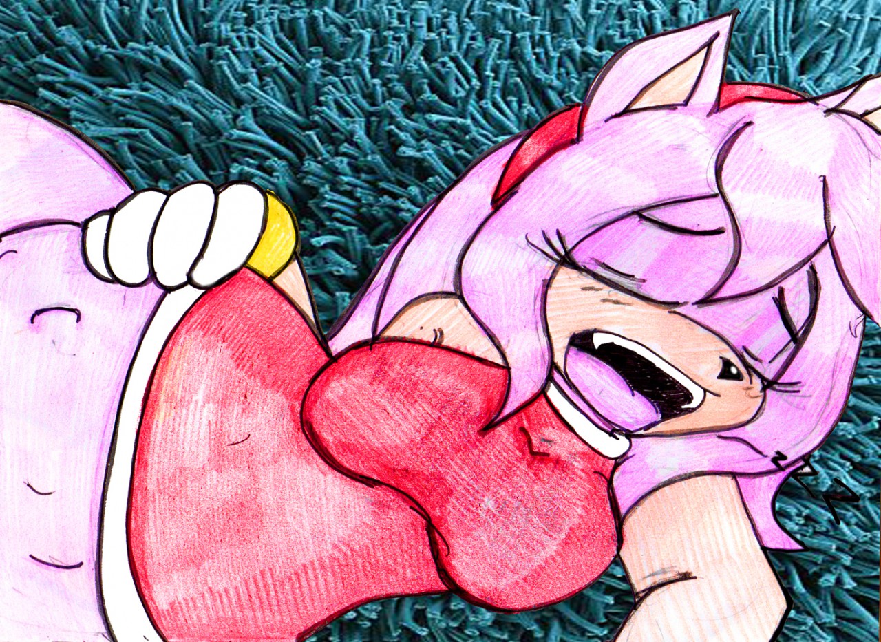 PC: Stuffed Amy Rose by mhedgehog21 -- Fur Affinity [dot] net