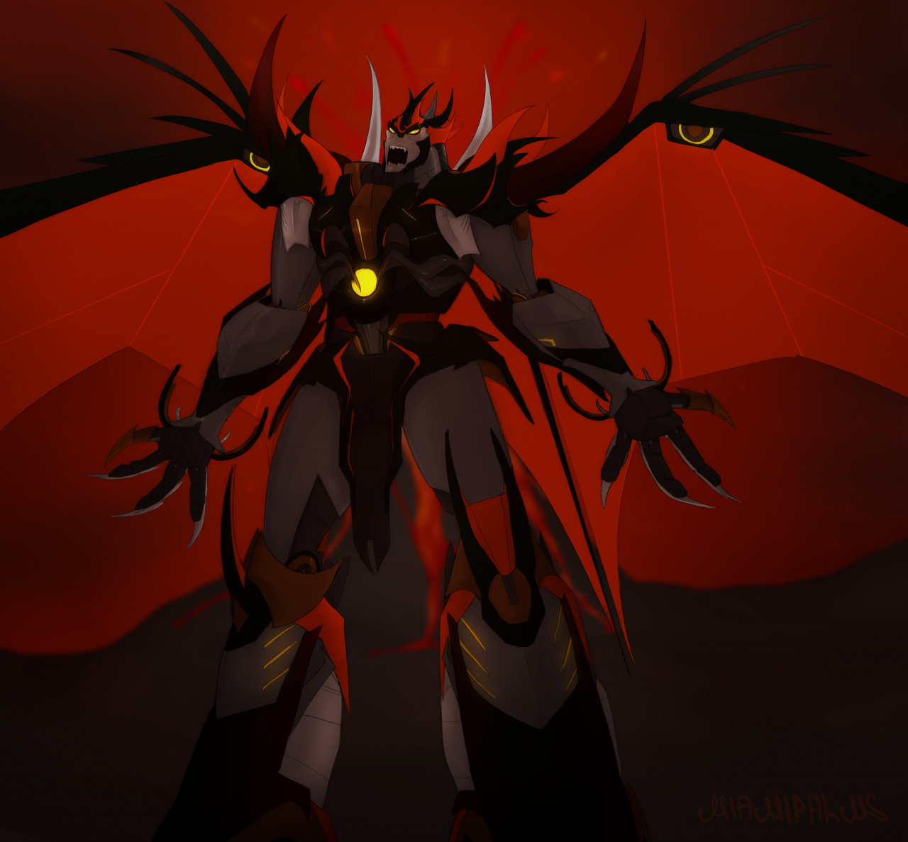 Fan art | PREDAKING by MIAMIPALMS -- Fur Affinity [dot] net