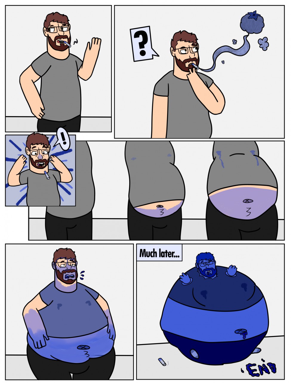 Blueberry inflation comics