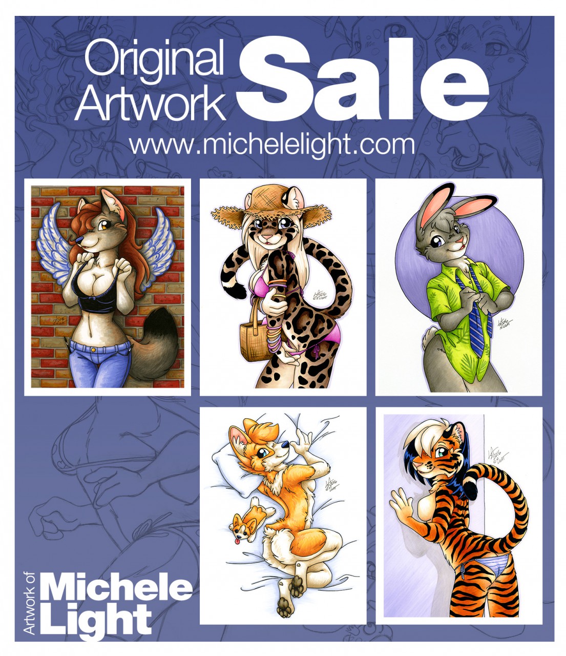 Original artwork round 3 now on the webstore by Michele Light