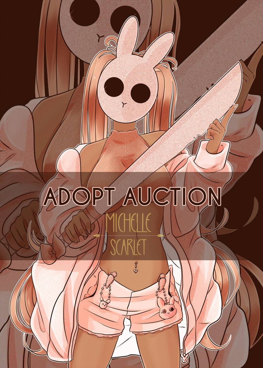 ADOPT AUCTION - PSYCHO KILLER BUNNY [CLOSED] by MichelleScarlet -- Fur  Affinity [dot] net