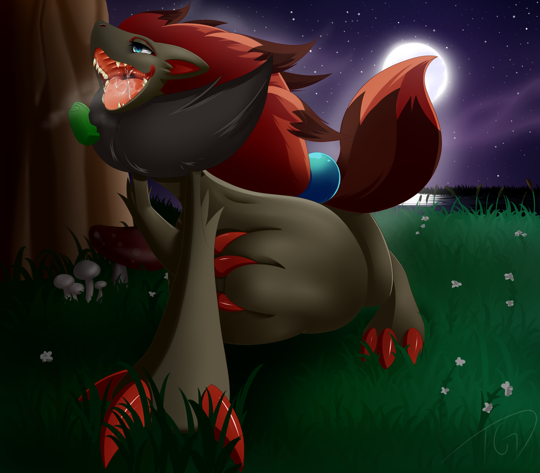 Zoroark vore