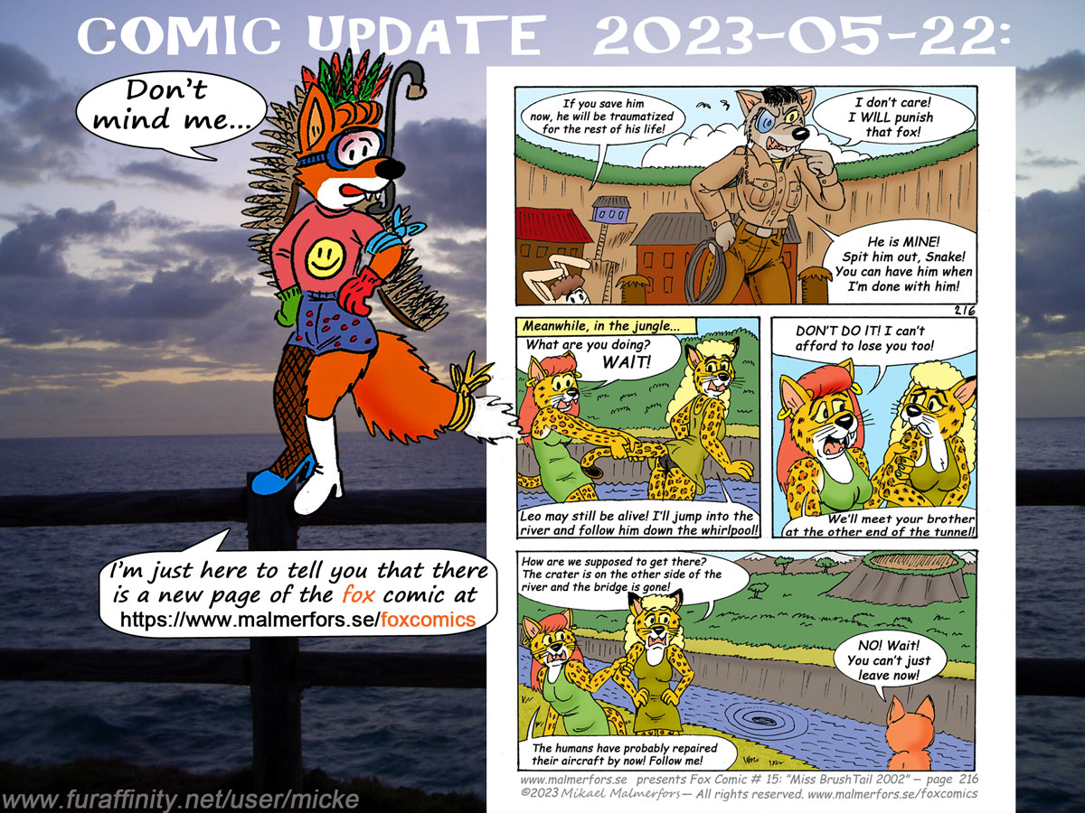 Comic Update 2023-05-22 By Micke -- Fur Affinity [Dot] Net