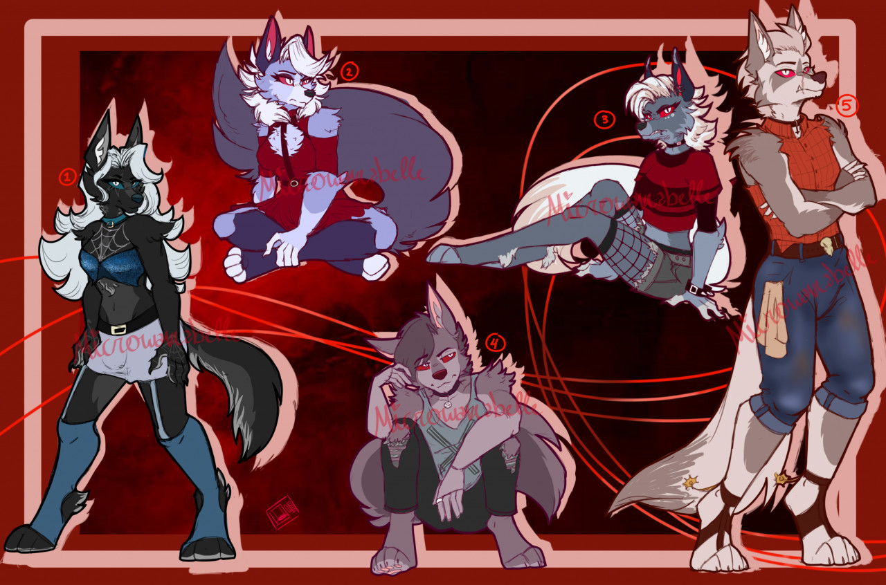 Hellhound Adopts! CLOSED by Microwaveabelle -- Fur Affinity [dot] net