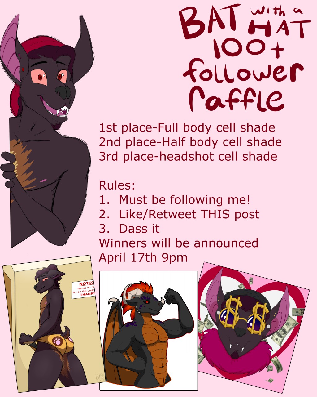 TWITTER ART RAFFLE by Midnight-Sunset -- Fur Affinity [dot] net